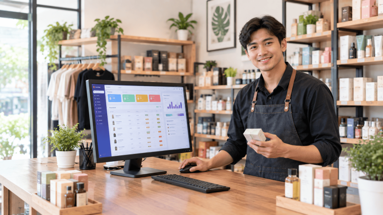 aplikasi inventaris untuk mengelola stok barang bisnis