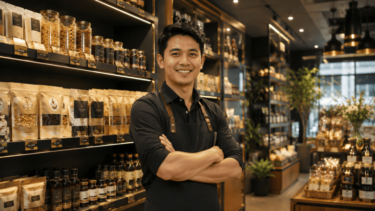 Pemilik usaha Indonesia menentukan harga jual produk berdasarkan modal, keuntungan, dan kondisi penjualan di toko