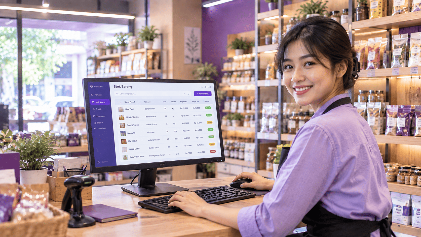 aplikasi stok barang untuk mengelola persediaan bisnis