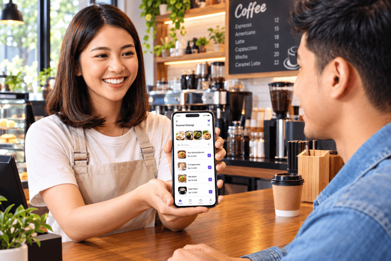 aplikasi kasir UMKM untuk transaksi dan stok bisnis
